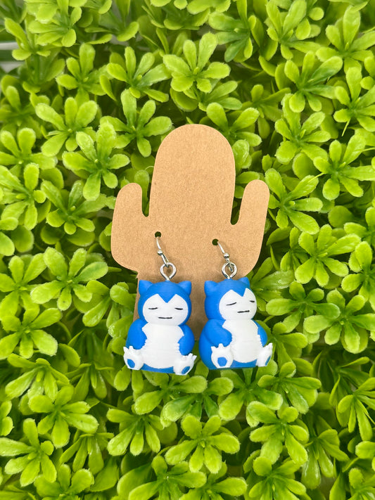 Snorlax Earrings