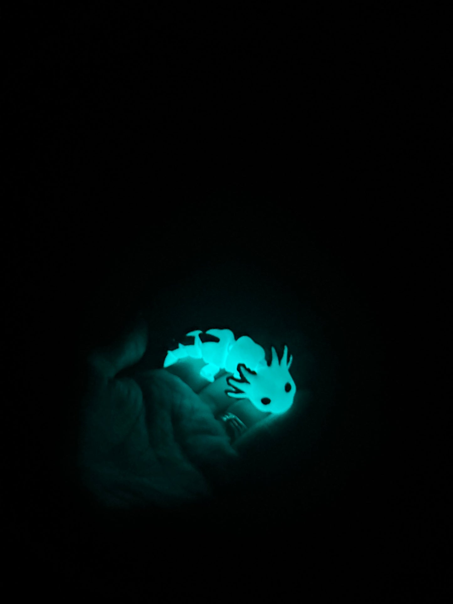 GLOW Blue Axolotl